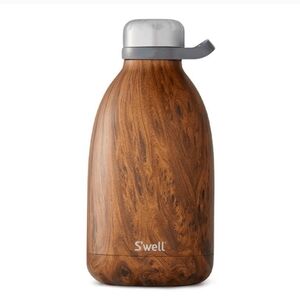 S’well Roamer Stainless Bottle 64oz Teakwood Triple Layered Vacuum Insulated NEW